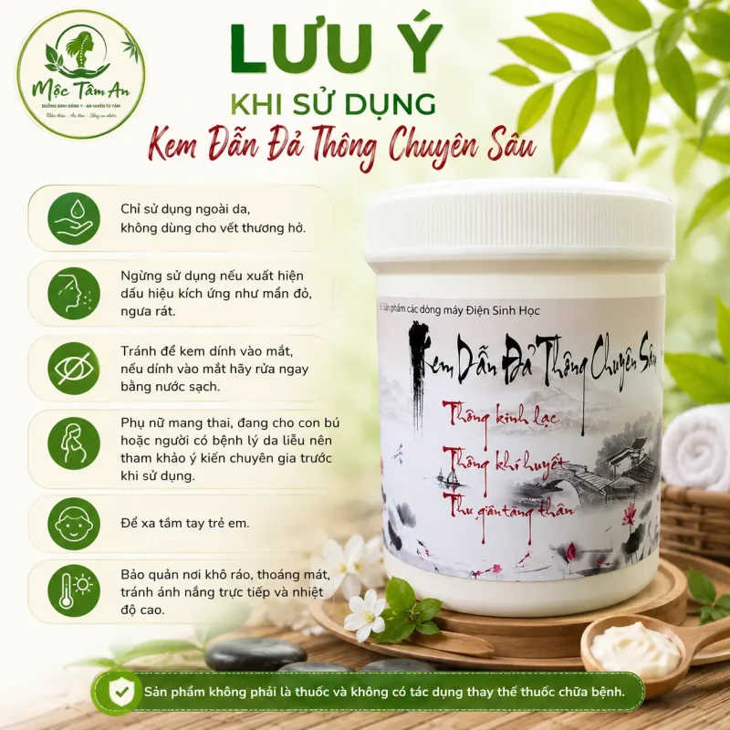 Kem Dẫn Đả Thông Chuyên Sâu – Hỗ Trợ Thông Kinh Lạc