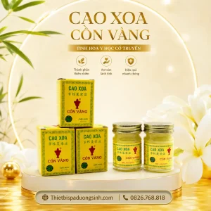 Cao Cúp Vàng Cao Bôi Diện Chẩn Chuyên Dùng Thiết Bị Diện Chẩn 40g – Sơn Hà
