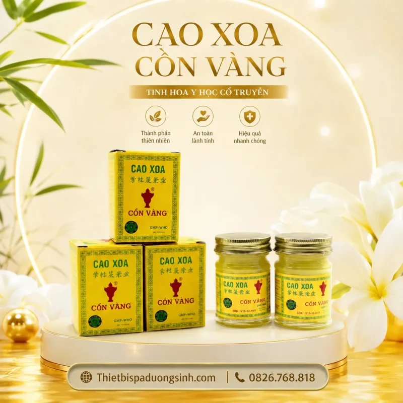 Cao Cúp Vàng Cao Bôi Diện Chẩn Chuyên Dùng Thiết Bị Diện Chẩn 40g – Sơn Hà