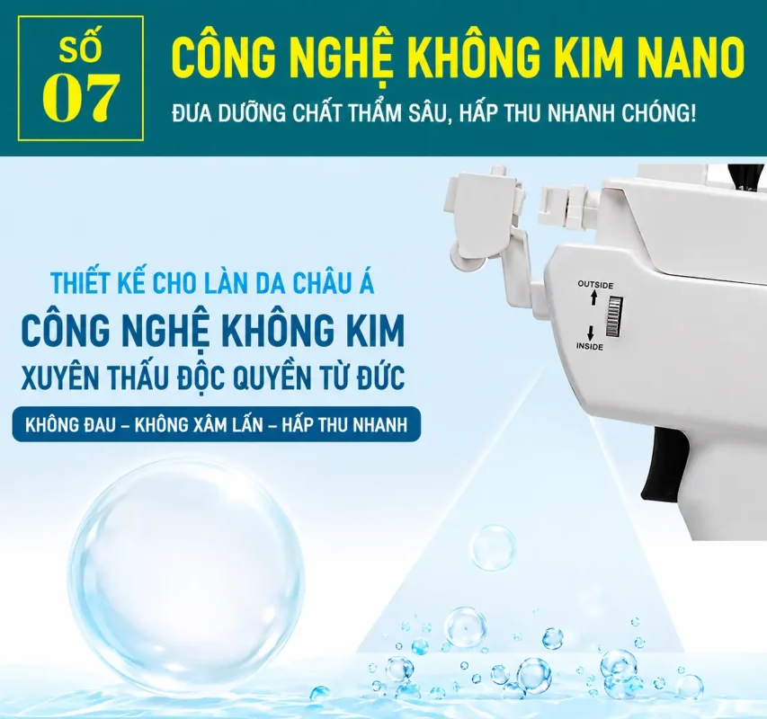Máy Chăm Sóc Da Cao Cấp 10in1 H2O2 – Giải Pháp Chăm Sóc Da Toàn Diện Cho Spa & Thẩm Mỹ Viện