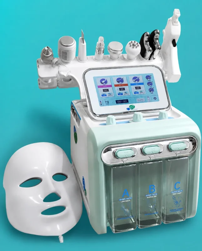 Máy Chăm Sóc Da Cao Cấp 10in1 H2O2 – Giải Pháp Chăm Sóc Da Toàn Diện Cho Spa & Thẩm Mỹ Viện