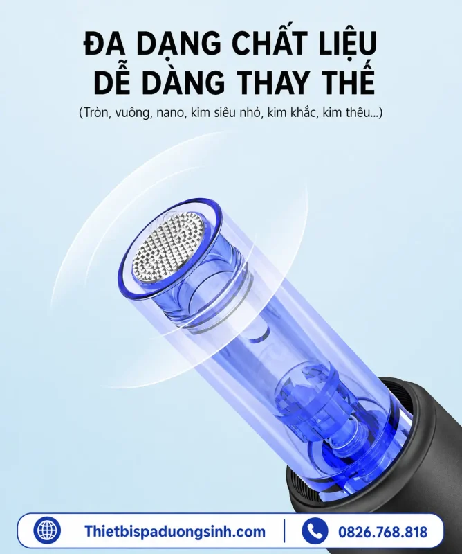 Máy Phi Kim Dr.pen A1-W Tích Điện – Cấy Trắng, Cấy Tảo, Cấy Phấn, Chăm Sóc Da Chuyên Nghiệp