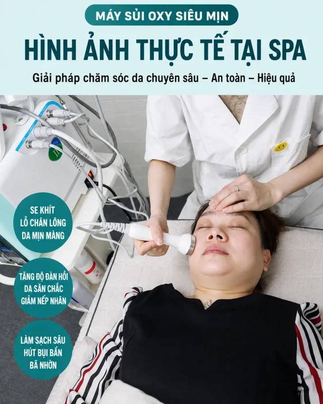 Máy Chăm Sóc Da Cao Cấp 10in1 H2O2 – Giải Pháp Chăm Sóc Da Toàn Diện Cho Spa & Thẩm Mỹ Viện