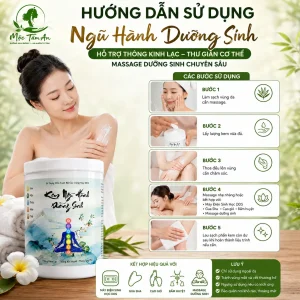 Kem Ngũ Hành Dưỡng Sinh 1kg – Hỗ Trợ Thông Kinh Lạc, Thư Giãn Cơ Thể, Massage Dưỡng Sinh Chuyên Sâu