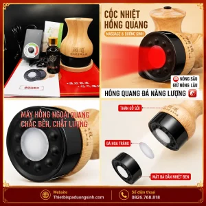 Cốc Hồng Quang Thần Cứu – Cốc Nhiệt Hồng Quang, Máy Đả Thông Kinh Lạc Dùng Trong Spa Đông Y