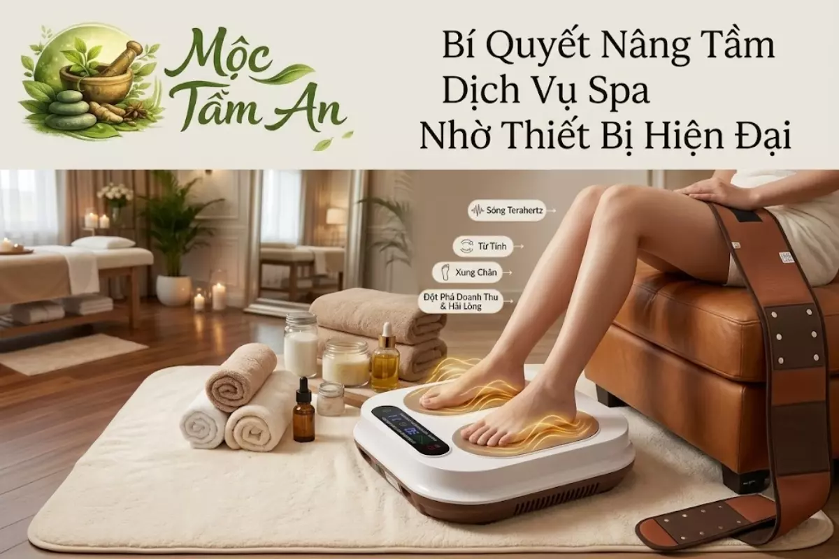 Bí Quyết Nâng Tầm Dịch Vụ Spa Nhờ Thiết Bị Hiện Đại