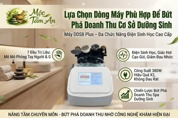 Lựa Chọn Dòng Máy Phù Hợp Để Bứt Phá Doanh Thu Cơ Sở Dưỡng Sinh