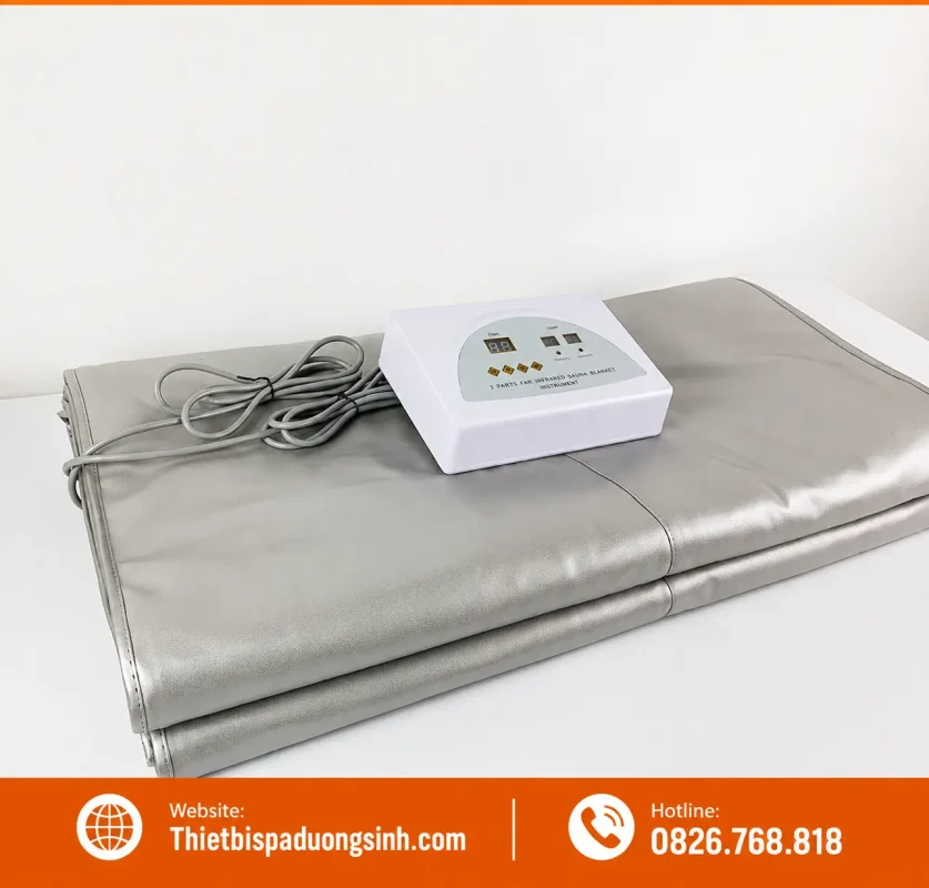 Chăn Điện Giảm Béo Tắm Trắng Xông Hơi 80x180cm – Chăn Xông Hơi Hấp Trắng Cho Spa