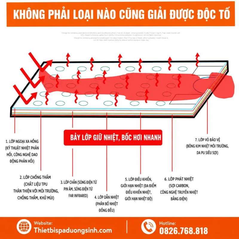 Chăn Điện Giảm Béo Tắm Trắng Xông Hơi 80x180cm – Chăn Xông Hơi Hấp Trắng Cho Spa