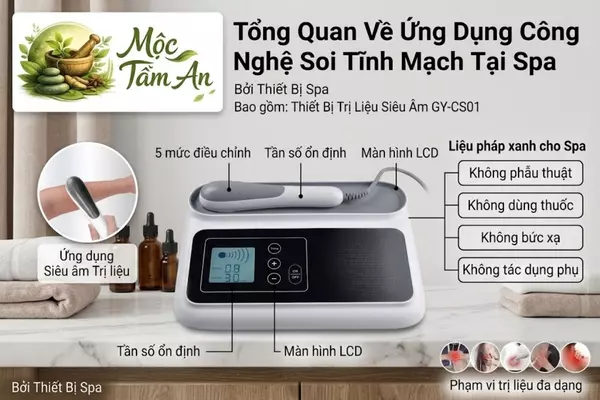 Tổng Quan Về Ứng Dụng Công Nghệ Soi Tĩnh Mạch Tại Spa