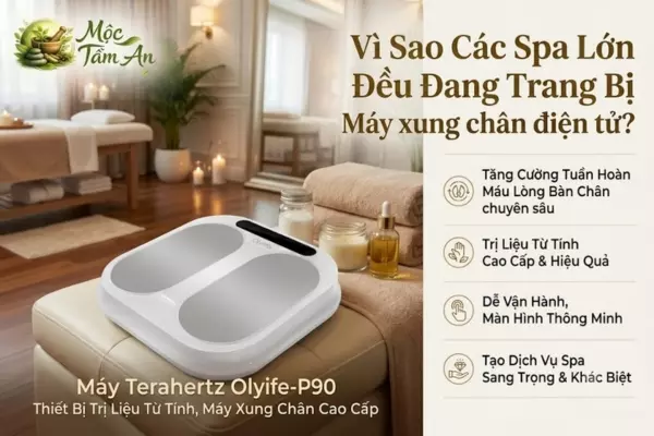 Vì Sao Các Spa Lớn Đều Đang Trang Bị Máy xung chân điện tử?