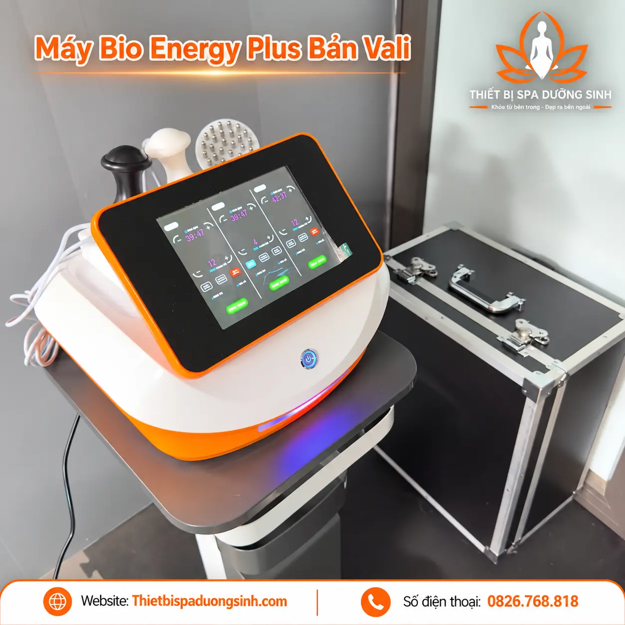 10 Máy Bio Energy Plus Bản Vali – Thiết Bị Trị Liệu Năng Lượng Sinh Học