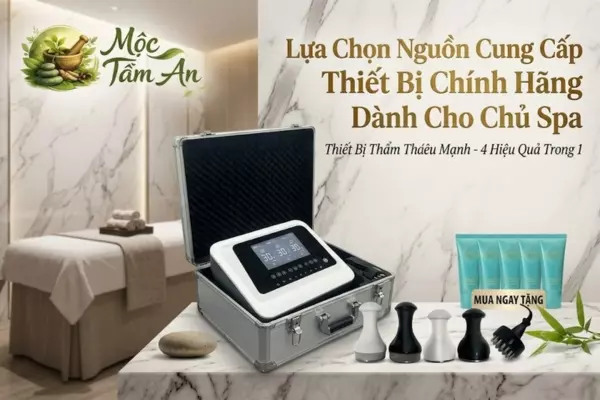 Lựa Chọn Nguồn Cung Cấp Thiết Bị Chính Hãng Dành Cho Chủ Spa