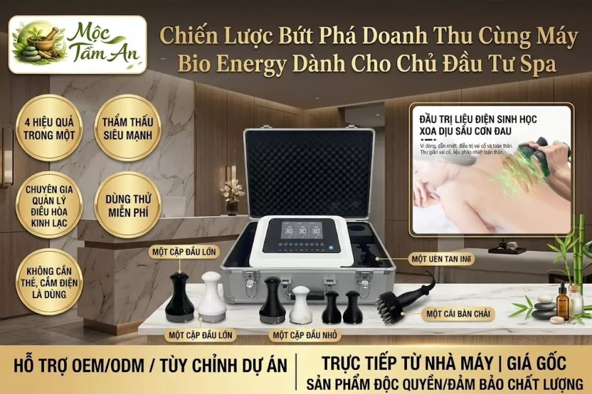 Chiến Lược Bứt Phá Doanh Thu Cùng Máy Bio Energy Dành Cho Chủ Đầu Tư Spa