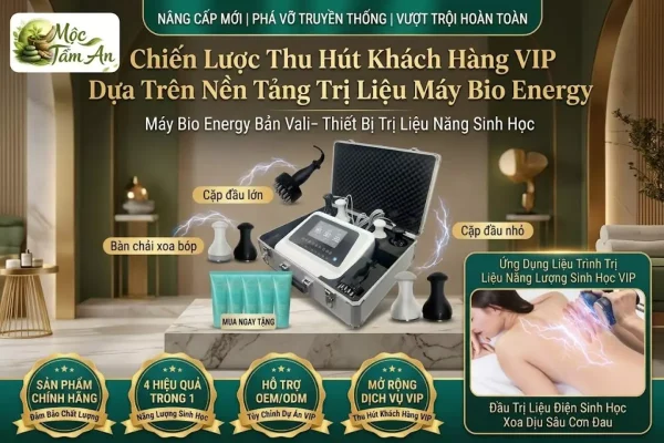 Chiến Lược Thu Hút Khách Hàng VIP Dựa Trên Nền Tảng Trị Liệu Máy Bio Energy