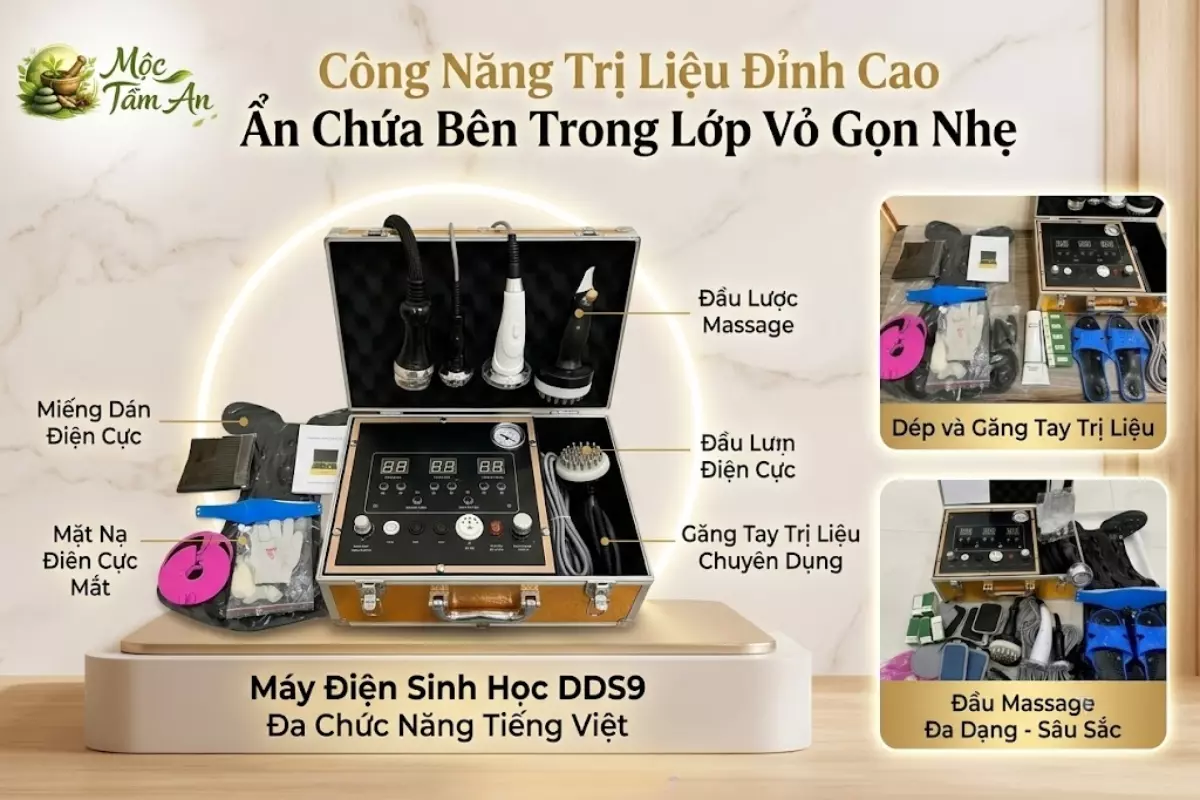 Công Năng Trị Liệu Đỉnh Cao Ẩn Chứa Bên Trong Lớp Vỏ Gọn Nhẹ