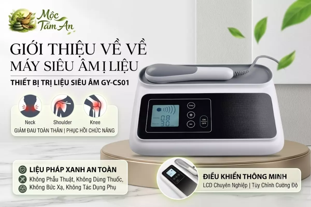Giới thiệu về máy siêu âm trị liệu