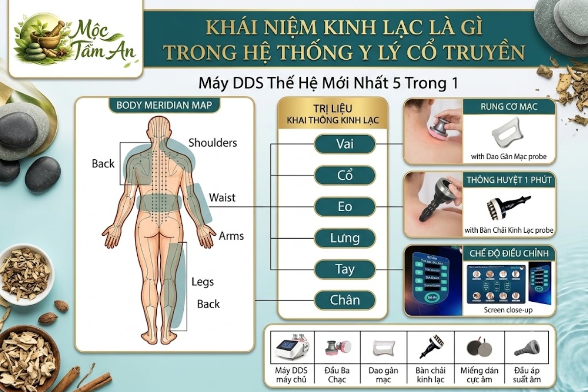 Khái Niệm Kinh Lạc Là Gì Trong Hệ Thống Y Lý Cổ Truyền