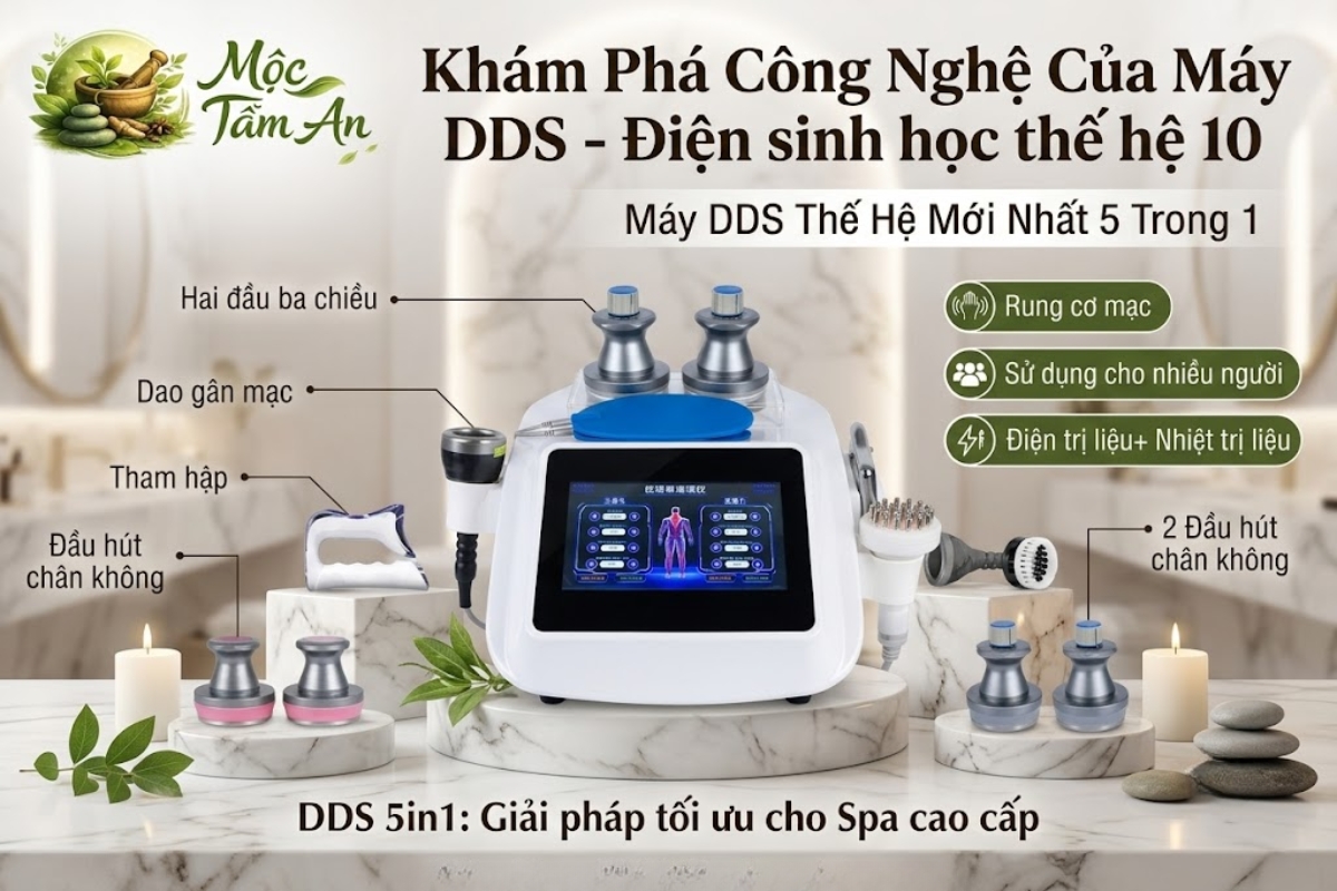 Khám Phá Công Nghệ Của Máy DDS - Điện sinh học thế hệ 10