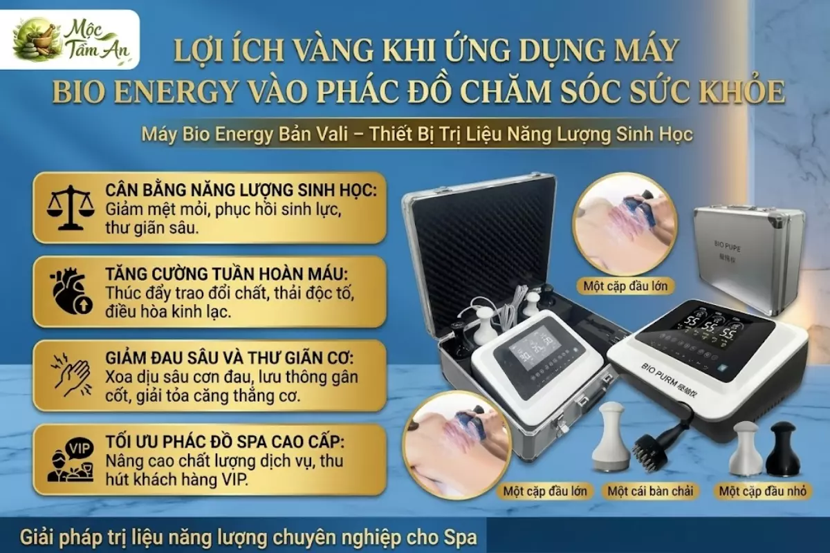 Lợi Ích Vàng Khi Ứng Dụng Máy Bio Energy Vào Phác Đồ Chăm Sóc Sức Khỏe