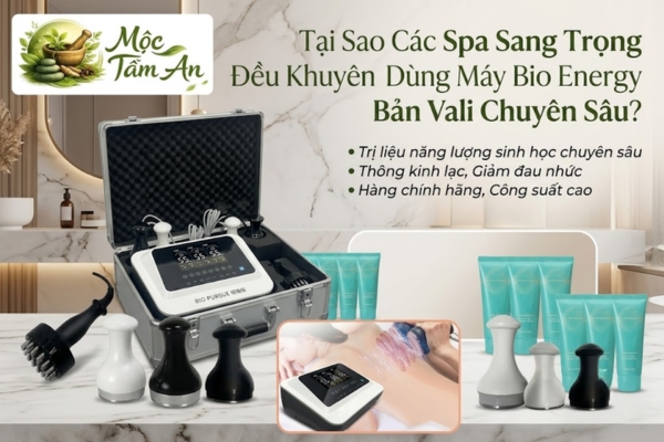 Tại Sao Các Spa Sang Trọng Đều Khuyên Dùng Máy Bio Energy Bản Vali Chuyên Sâu?