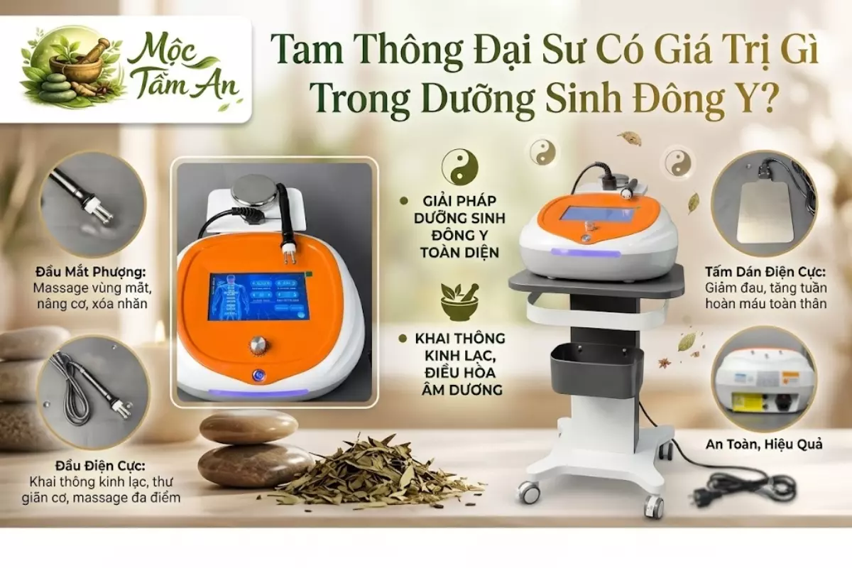 Tam Thông Đại Sư Có Giá Trị Gì Trong Dưỡng Sinh Đông Y?