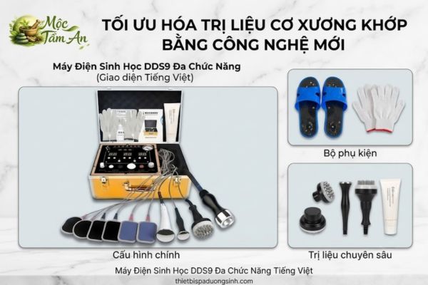 Tối Ưu Hóa Trị Liệu Cơ Xương Khớp Bằng Công Nghệ Mới